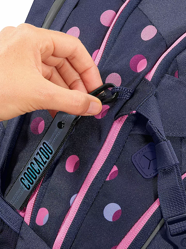 COOCAZOO | Schulrucksack MATE Reflective Moons | Blu scuro