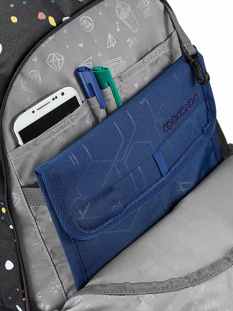 COOCAZOO | Schulrucksack MATE Sprinkled Candy | Nero