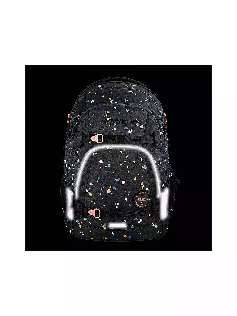 COOCAZOO | Schulrucksack MATE Sprinkled Candy | Nero