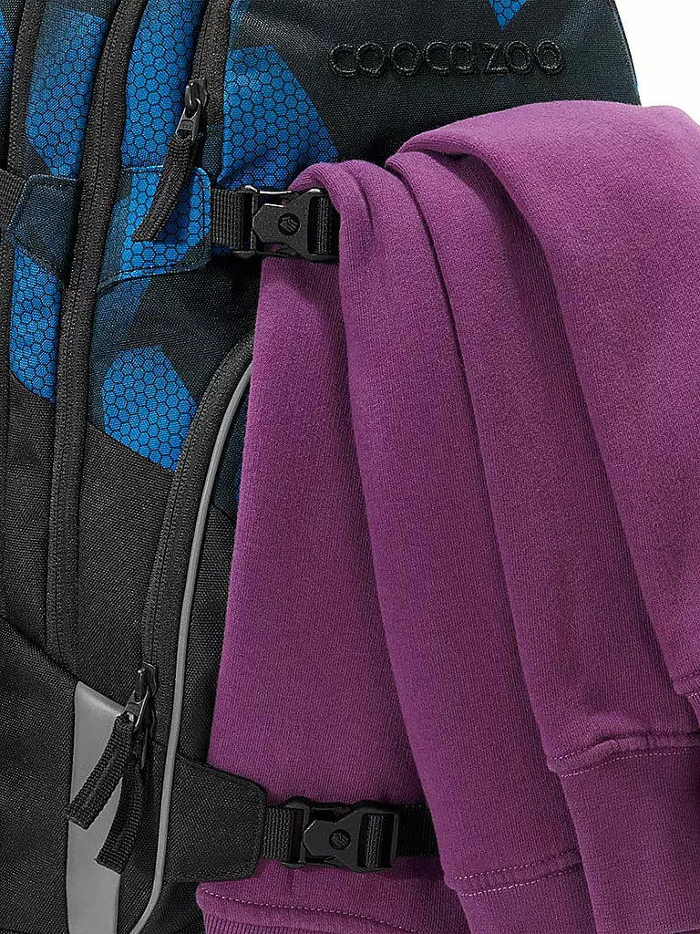 COOCAZOO | Schulrucksack PORTER ELECTRIC ICE | Blu scuro