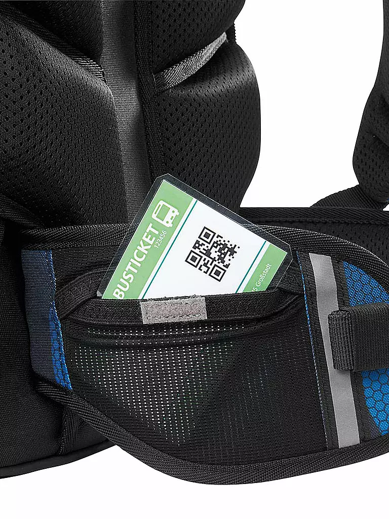 COOCAZOO | Schulrucksack PORTER ELECTRIC ICE | Blu scuro