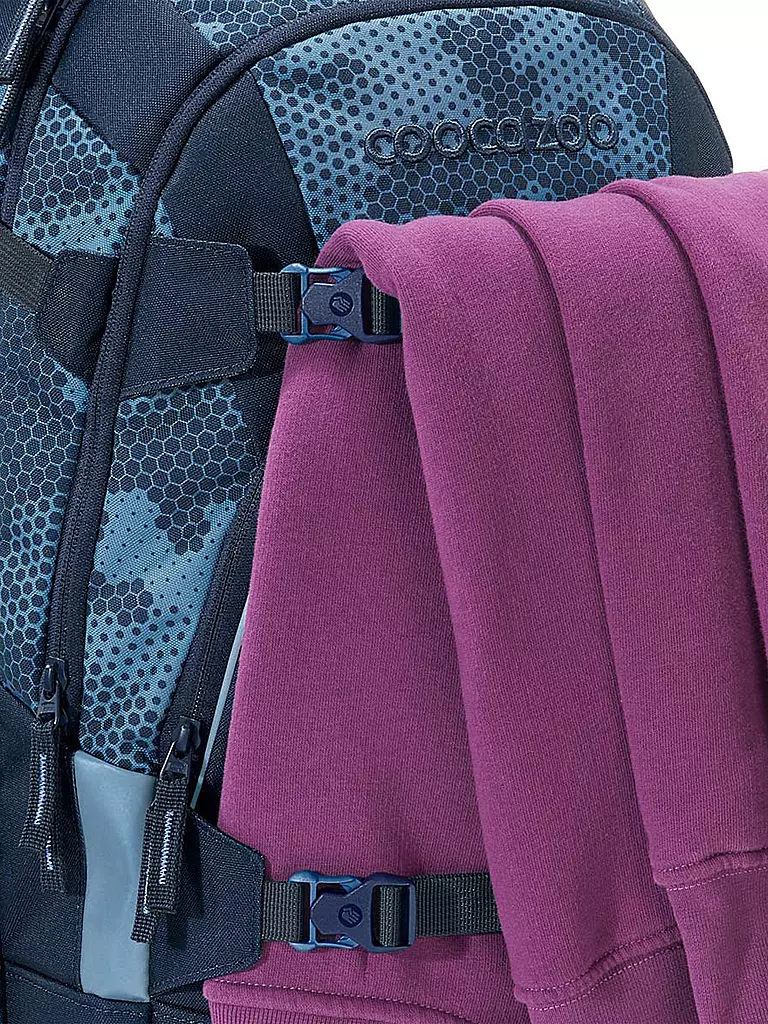 COOCAZOO | Zaino da scuola MATE GEOMETRIC SKY | Blu scuro