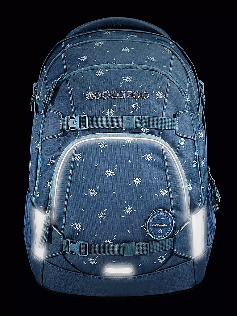 COOCAZOO | Zaino per la scuola MATE BLOOMY DAISY | Blu