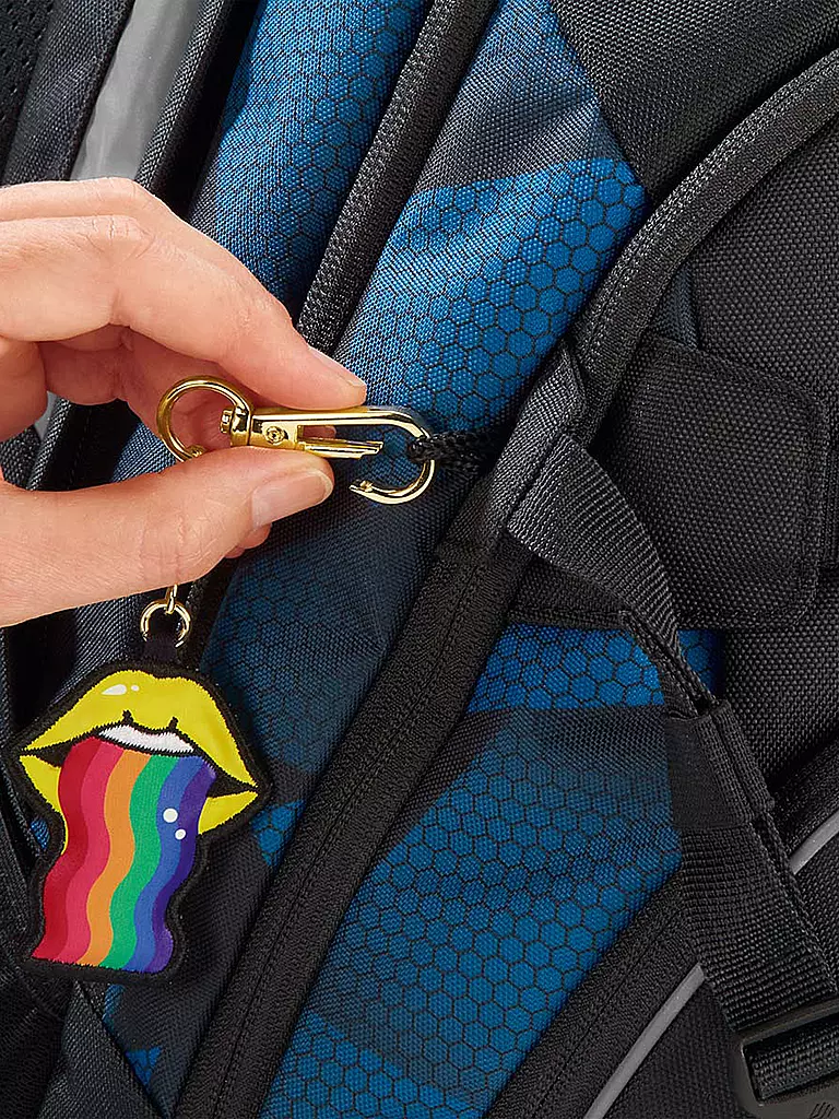 COOCAZOO | Zaino per la scuola MATE ELECTRIC ICE | Blu scuro