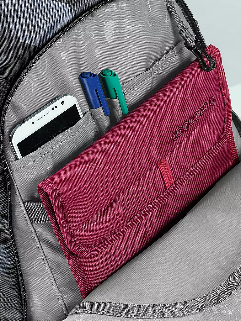 COOCAZOO | Zaino per la scuola MATE Grey Rocks | Grigio