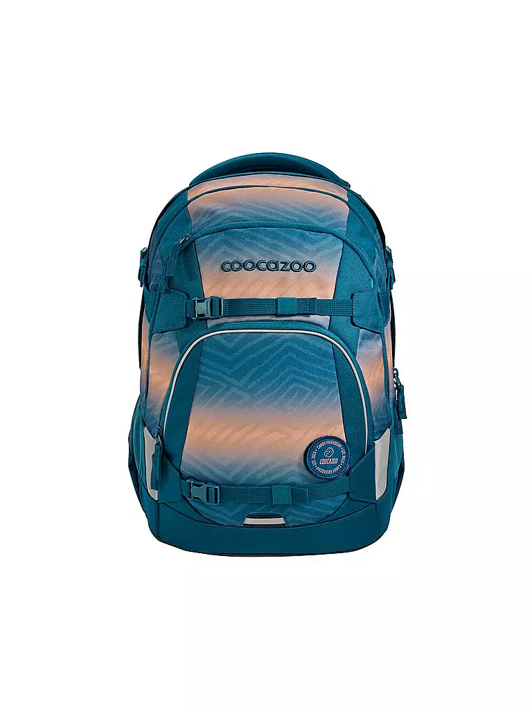 COOCAZOO | Zaino per la scuola MATE Pacific Tribes | Blu