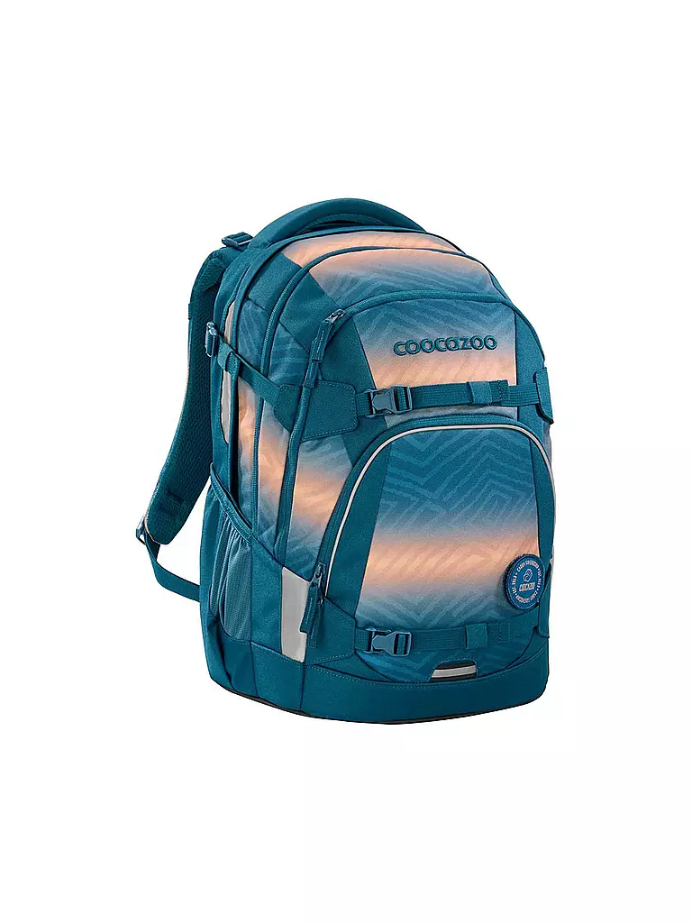 COOCAZOO | Zaino per la scuola MATE Pacific Tribes | Blu