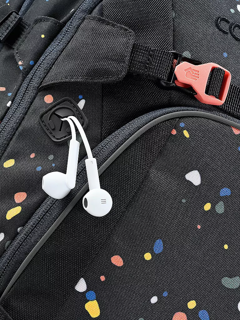 COOCAZOO | Zaino per la scuola MATE Sprinkled Candy | Nero