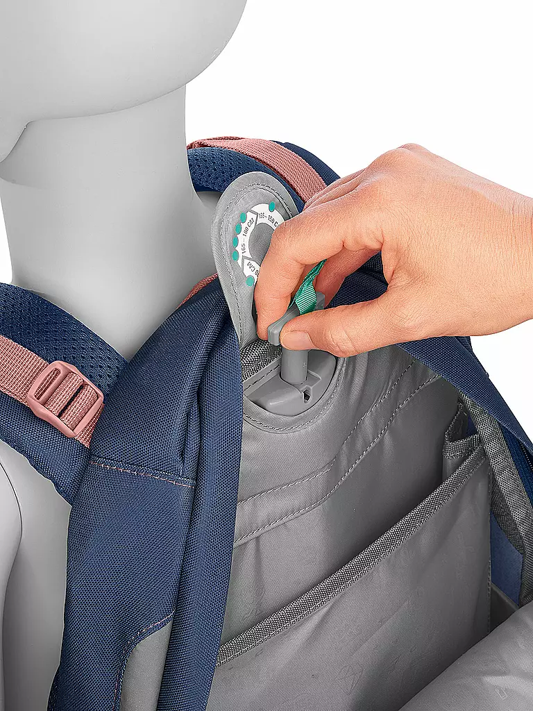 COOCAZOO | Zaino per la scuola MATE Sweet Rose | Blu scuro