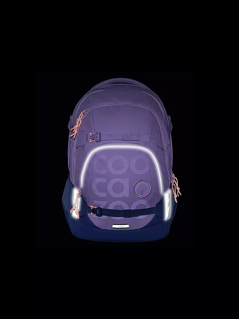 COOCAZOO | Zaino per la scuola MATE Trap Frosty Lilac | Lilla