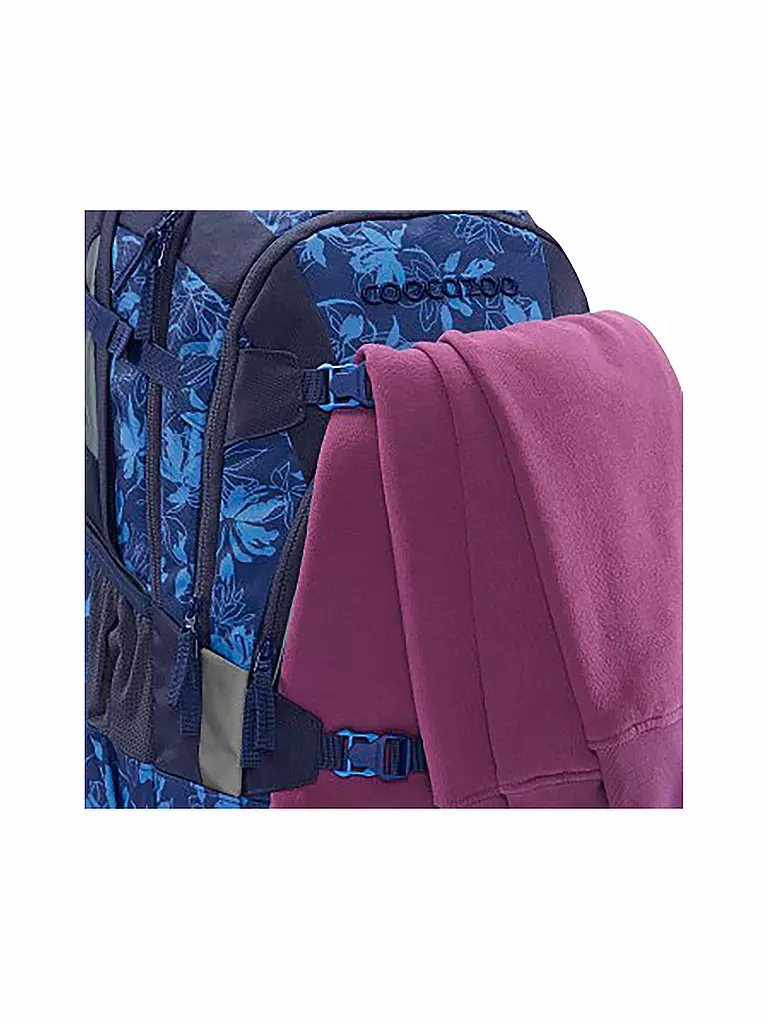 COOCAZOO | Zaino per la scuola MATE Tropical Night | Blu