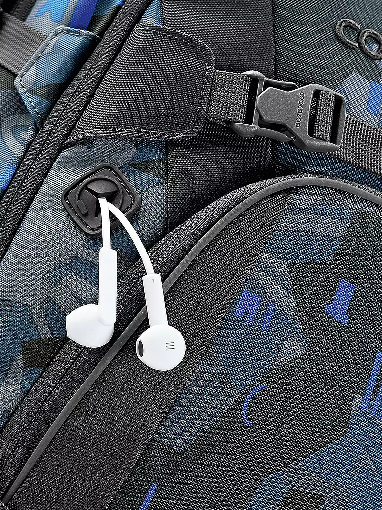 COOCAZOO | Zaino scolastico MATE Blue Craft | Blu scuro