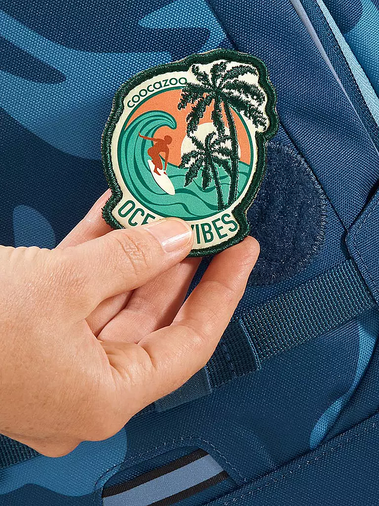 COOCAZOO | Zaino scolastico MATE BREAKING WAVES | Blu