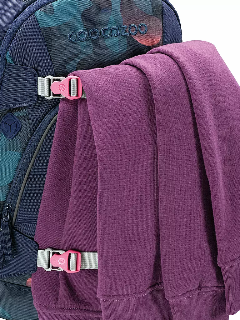 COOCAZOO | Zaino scolastico MATE Cloudy Peach | Blu