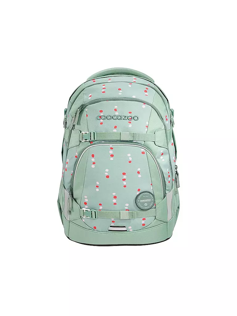 COOCAZOO | Zaino scolastico MATE Dancing Dots | Menta