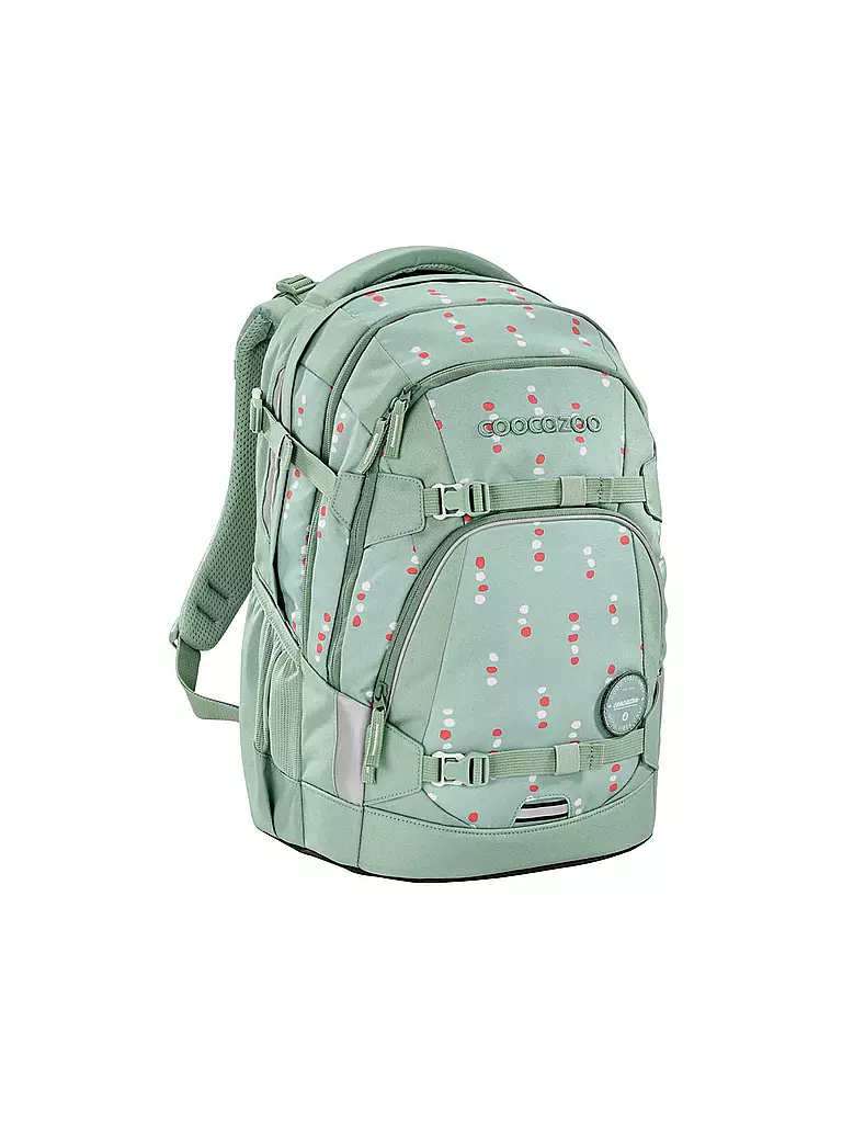 COOCAZOO | Zaino scolastico MATE Dancing Dots | Menta