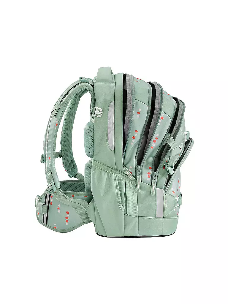 COOCAZOO | Zaino scolastico MATE Dancing Dots | Menta