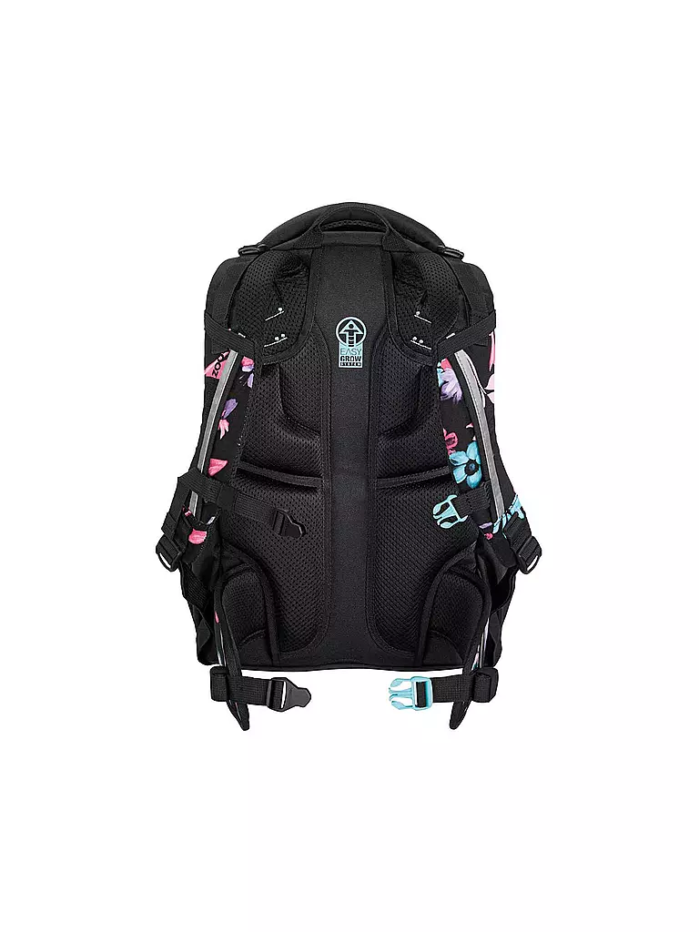 COOCAZOO | Zaino scolastico MATE Floral Artnight | Nero