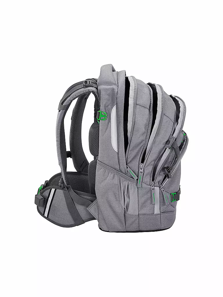 COOCAZOO | Zaino scolastico Mate Mixed Faded Silver Dust | Grigio