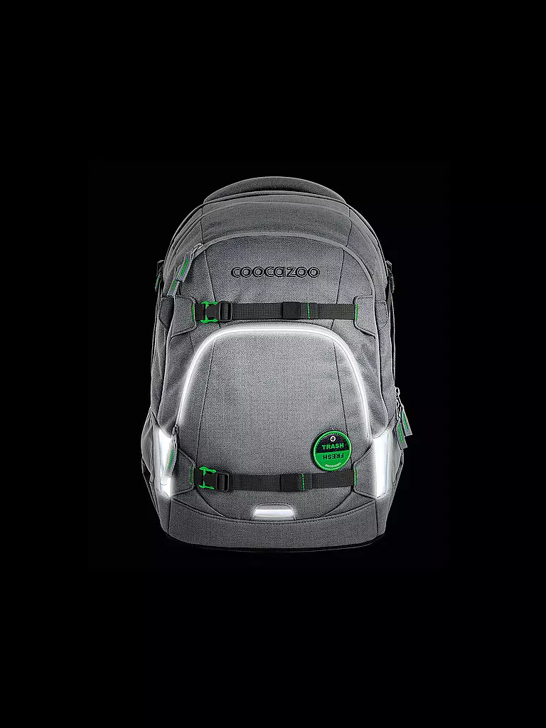 COOCAZOO | Zaino scolastico Mate Mixed Faded Silver Dust | Grigio