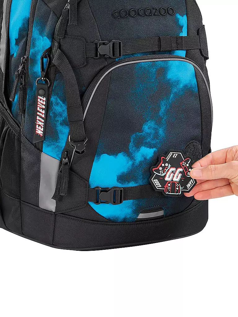 COOCAZOO | Zaino scolastico MATE Mystic Clouds | Nero