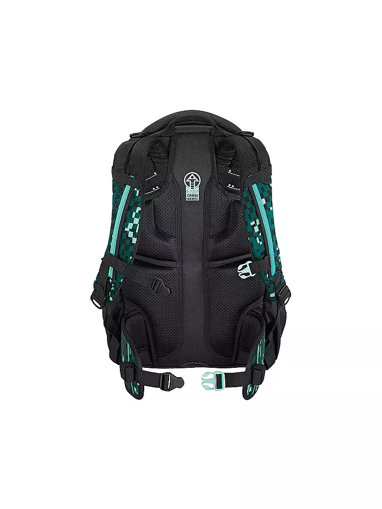 COOCAZOO | Zaino scolastico MATE Pixel Box | Nero