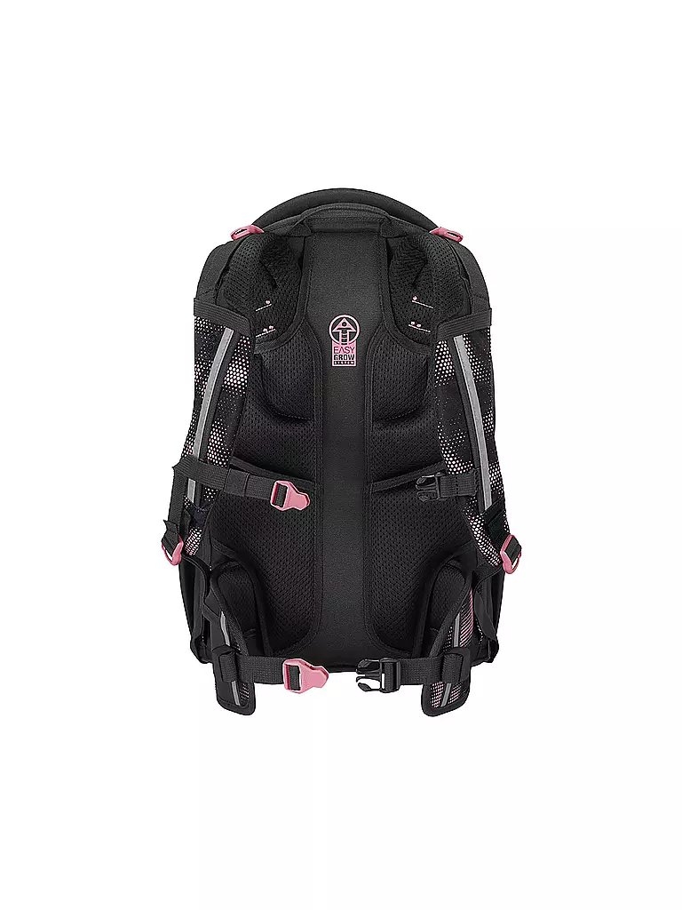 COOCAZOO | Zaino scolastico PORTER PINK ILLUSION | Nero