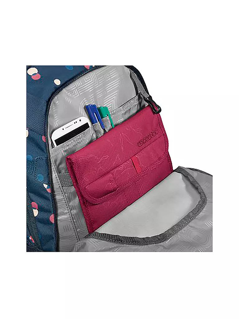 COOCAZOO | Zaino scuola MATE Bubble Dreams | Blu scuro