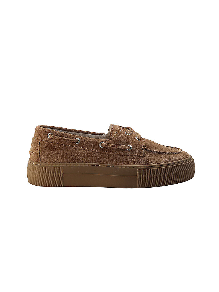 Scarpe da barca marrone chiaro 39