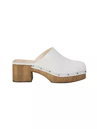 COPENHAGEN | Pantoletten - Clogs SUEDE | Crema