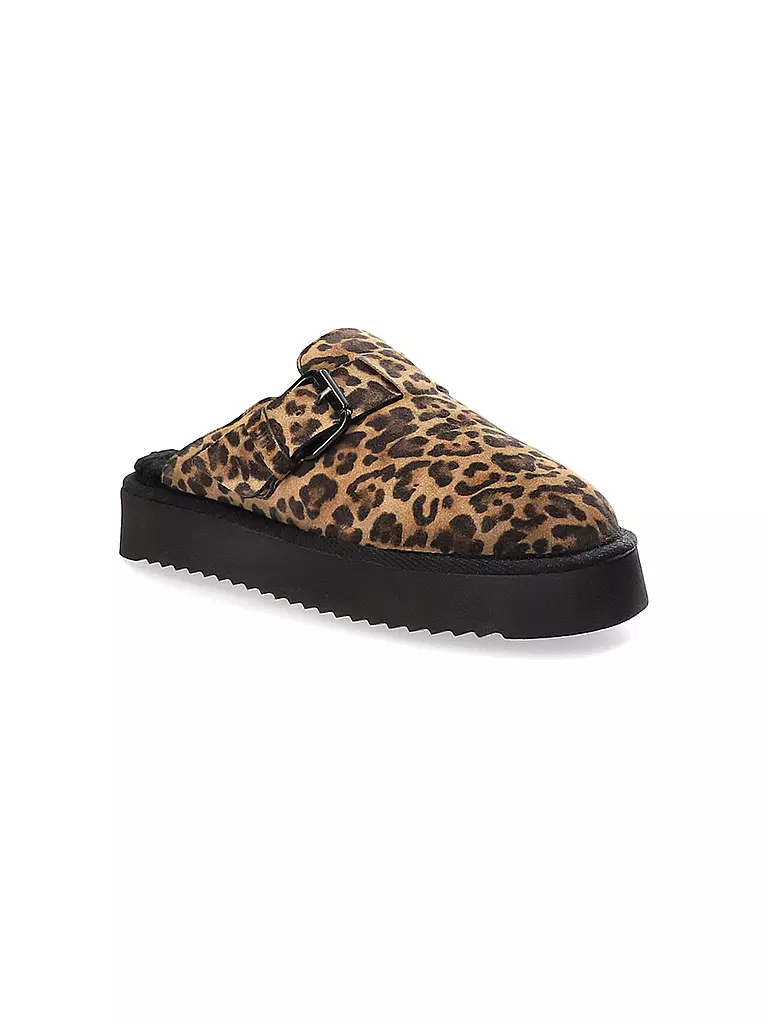 COPENHAGEN | Pantoletten SUEDE LEO | Marrone