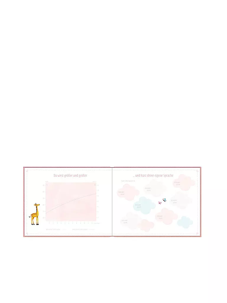 COPPENRATH VERLAG | Babyalbum - Benvenuto (Rosa) | Senza colore