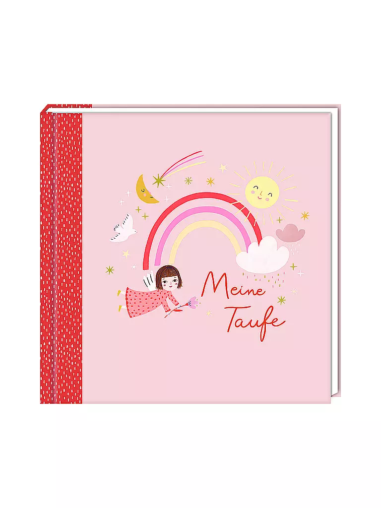 COPPENRATH VERLAG | Eintragalbum - Meine Taufe apricot | Rosa