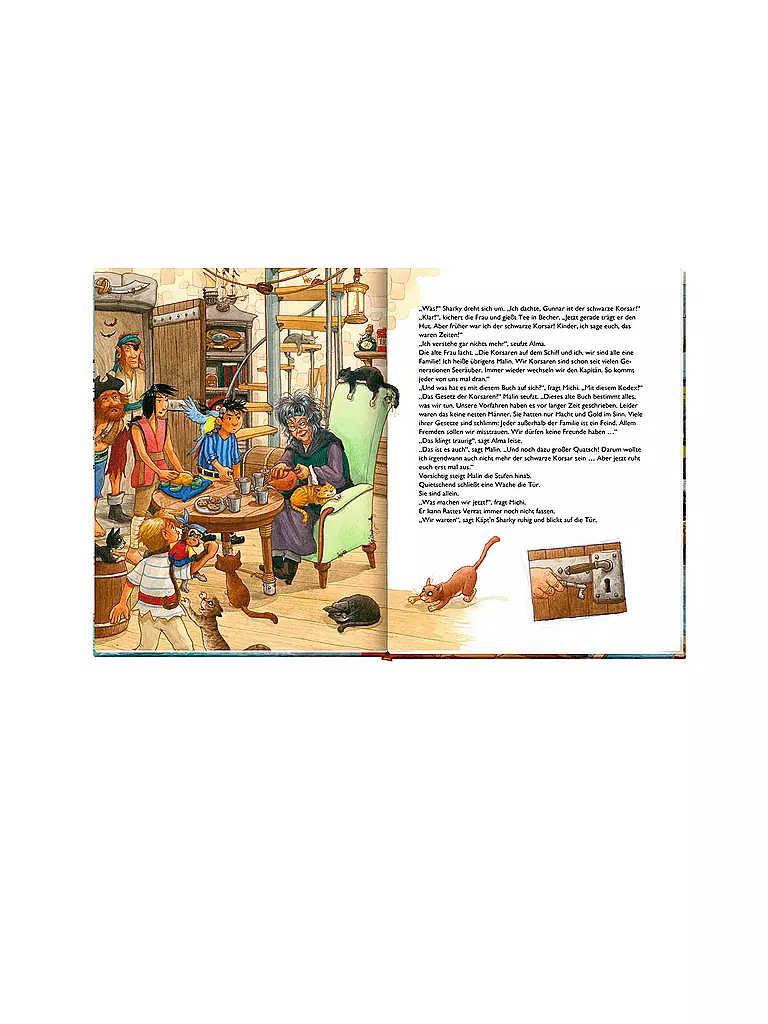 COPPENRATH VERLAG | Libro - Käpt'n Sharky - Il corsaro nero Käpt'n Sharky - Il corsaro nero | Senza colore