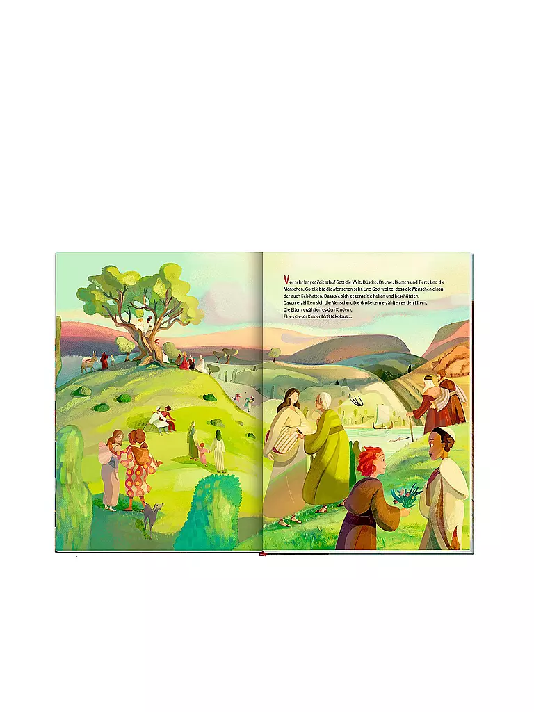 COPPENRATH VERLAG | Libro - La storia di San Nicola | Senza colore