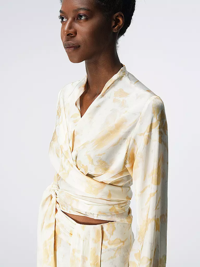COSSAC | Wickelbluse | Crema
