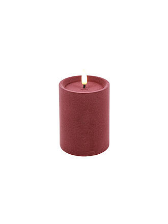 COUNTRYFIELD | Candela LED VELVET Media 7,5x10cm Rosa