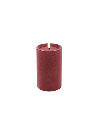 COUNTRYFIELD | Candela LED VELVET Grande 7,5x12,5cm Rosa