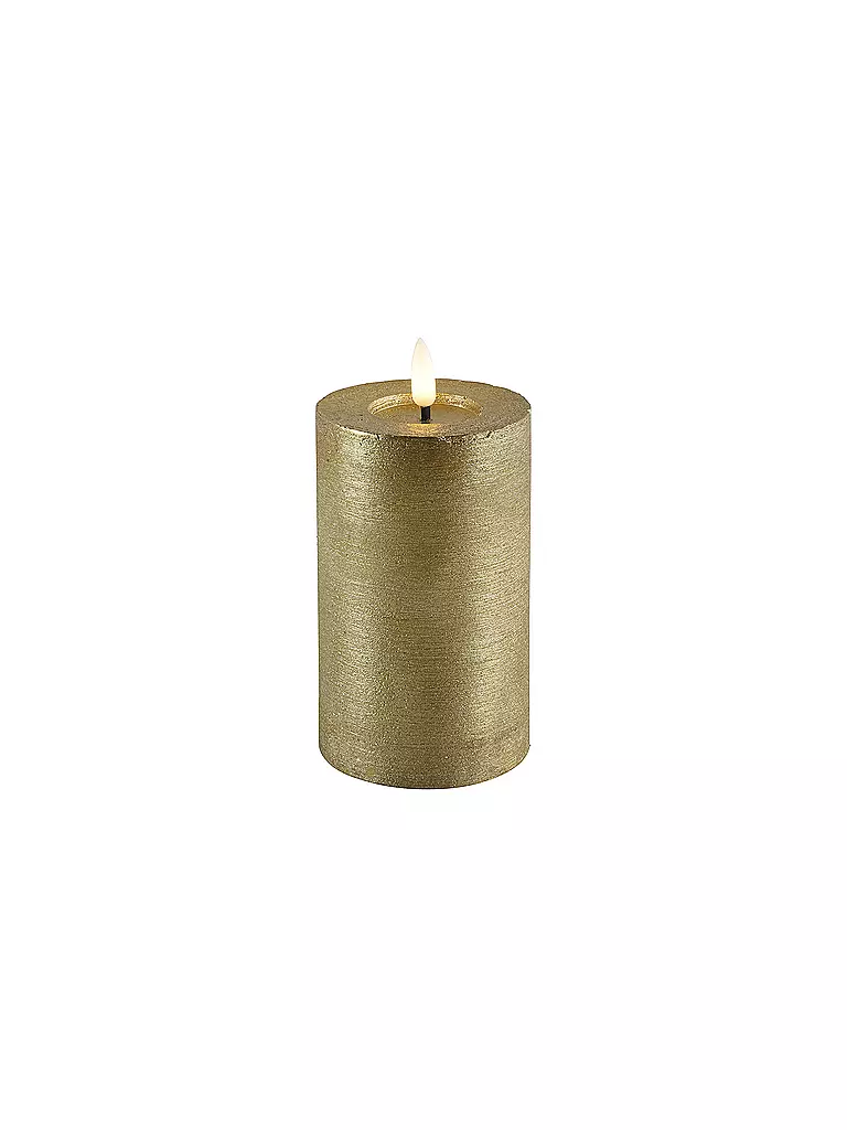 COUNTRYFIELD | Candela a colonna rustica LED Lyon M oro | Oro