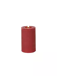 COUNTRYFIELD | Candela a colonna rustica LED Lyon M rossa | Rosso scuro