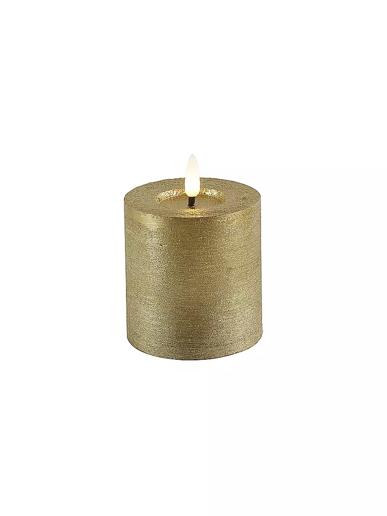 COUNTRYFIELD | Candela a colonna rustica LED Lyon S oro | Oro