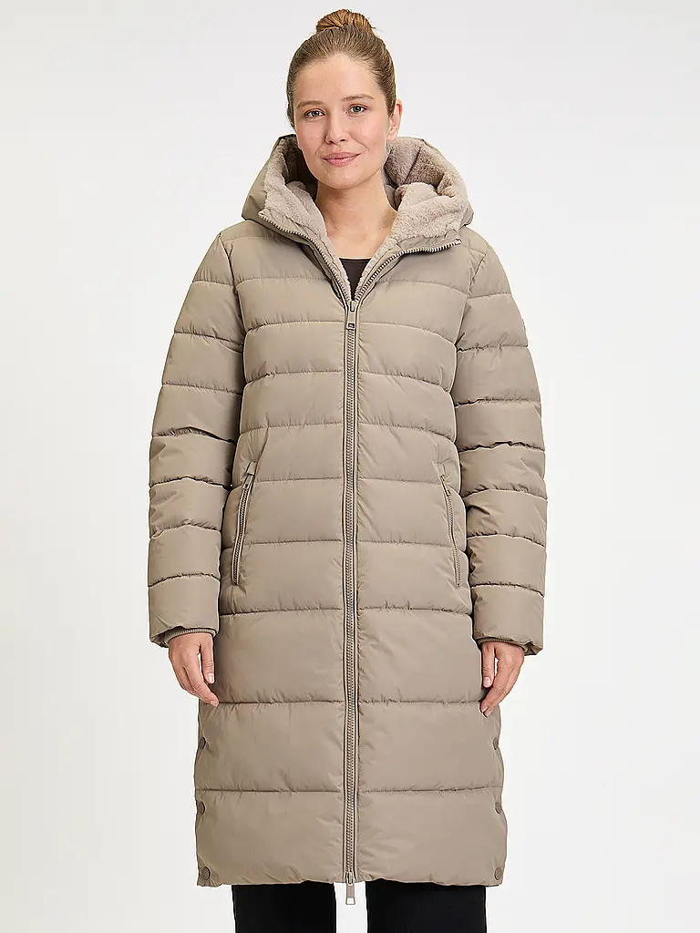 COVERED | Steppmantel AMY | Beige