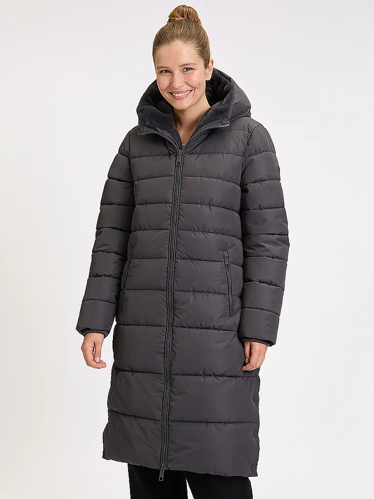 COVERED | Steppmantel AMY | Grigio