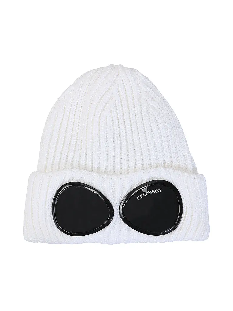 CP COMPANY | Berretto - Cappello GOOGLES | Bianco