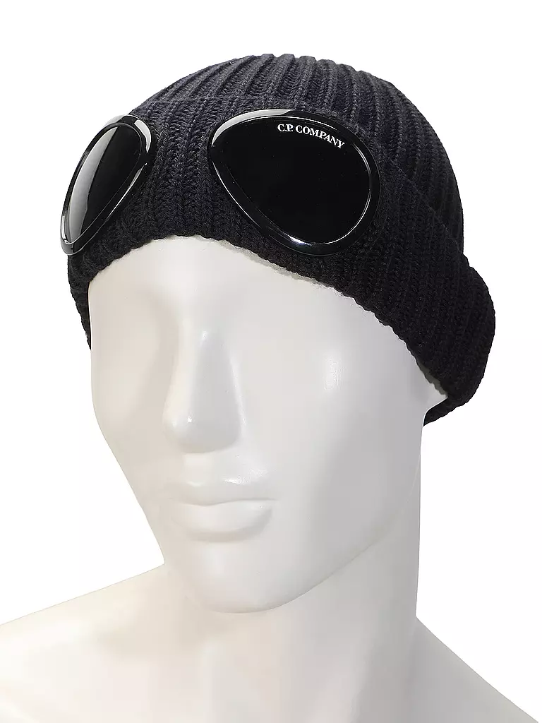 CP COMPANY | Berretto - Cuffia GOOGLES | Blu scuro