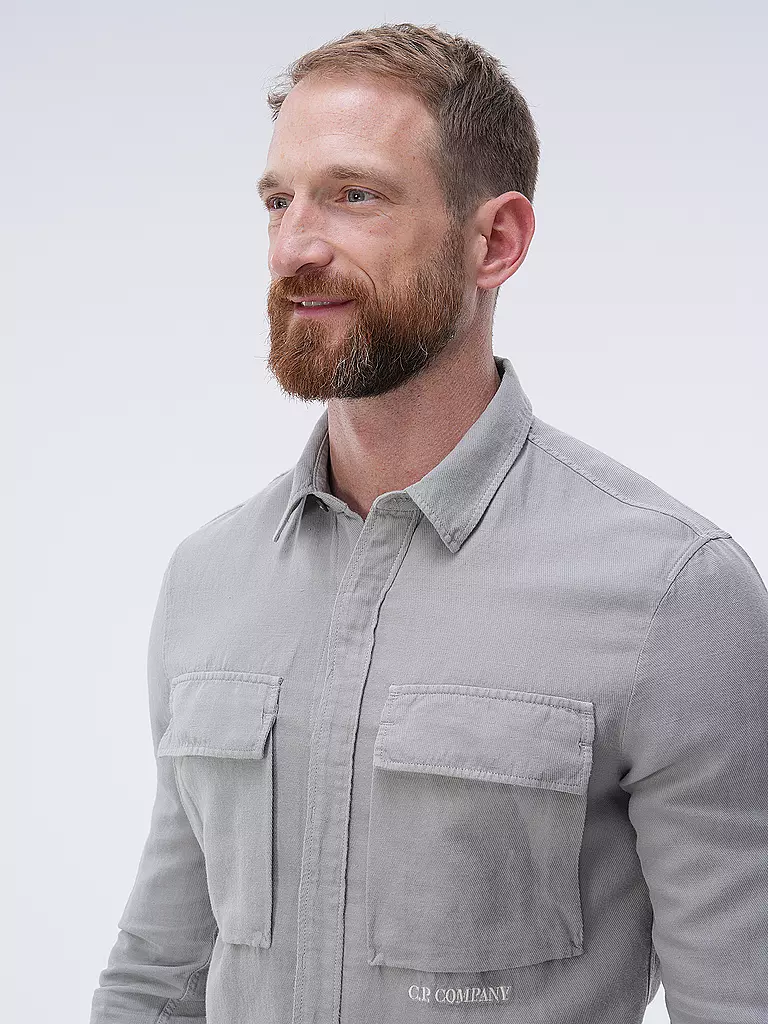 CP COMPANY | Overshirt | Grigio chiaro