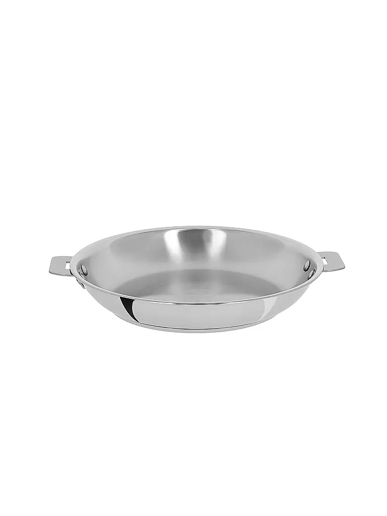 CRISTEL FRANCE | Padella da portata 24 cm CASTELINE in acciaio inox | Argento