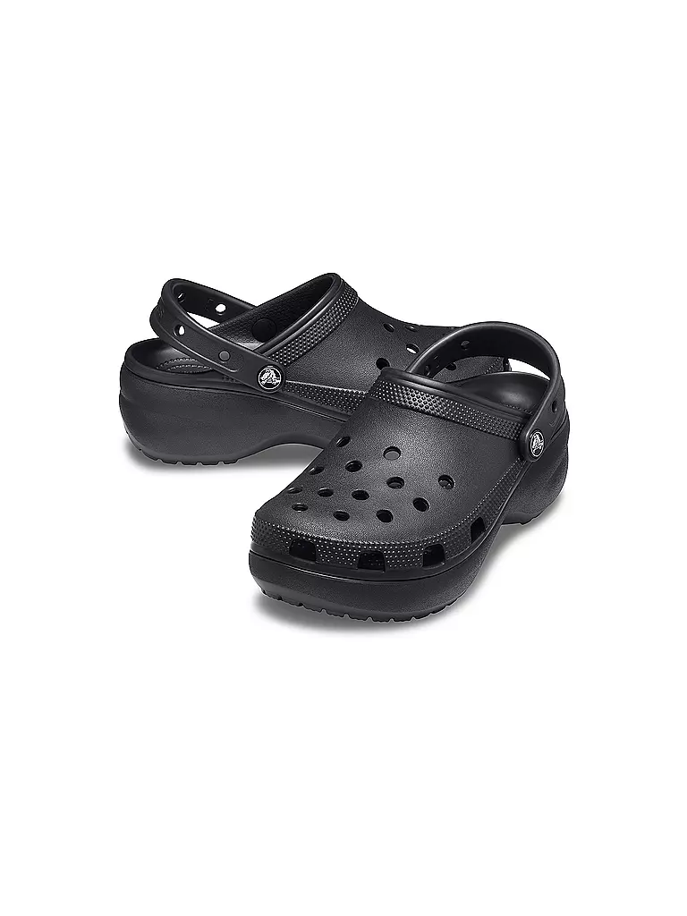 CROCS | Pantoletten CLASSIC PLATFORM CLOG | Nero