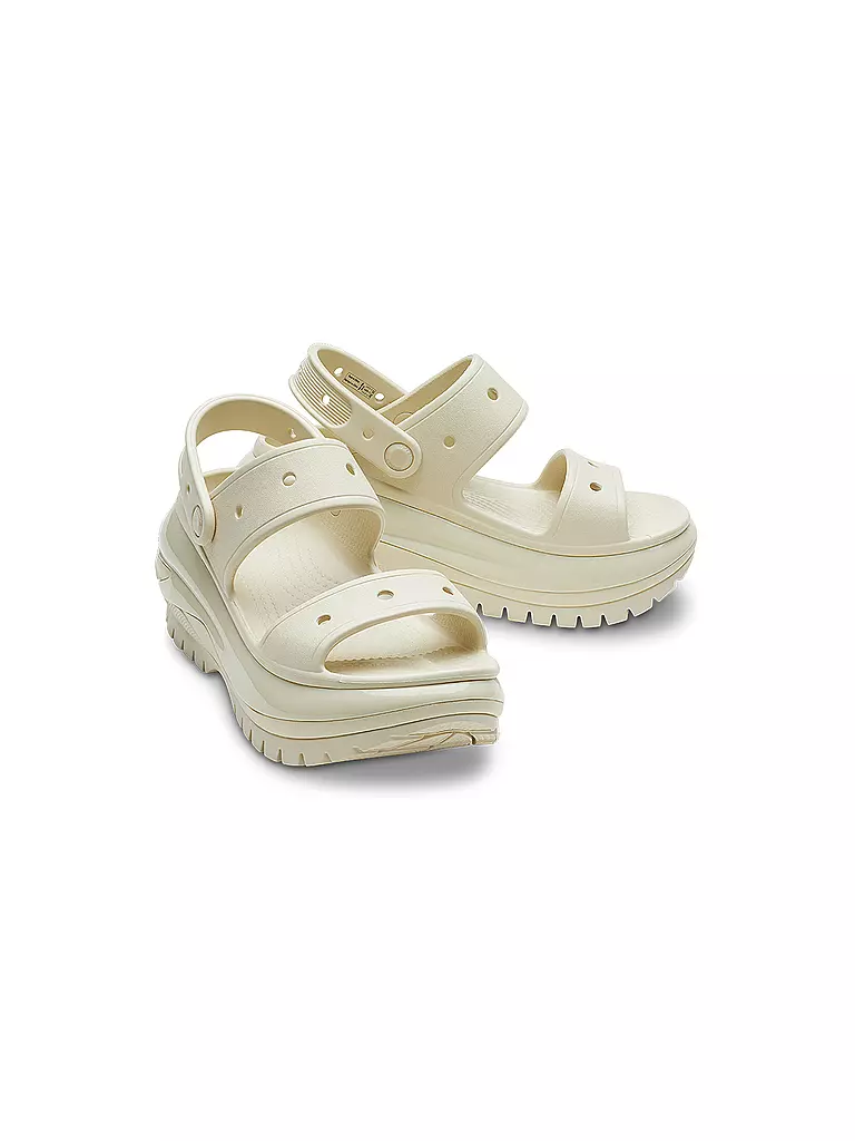 CROCS | Pantoletten MEGA CRUSH SANDAL | Crema