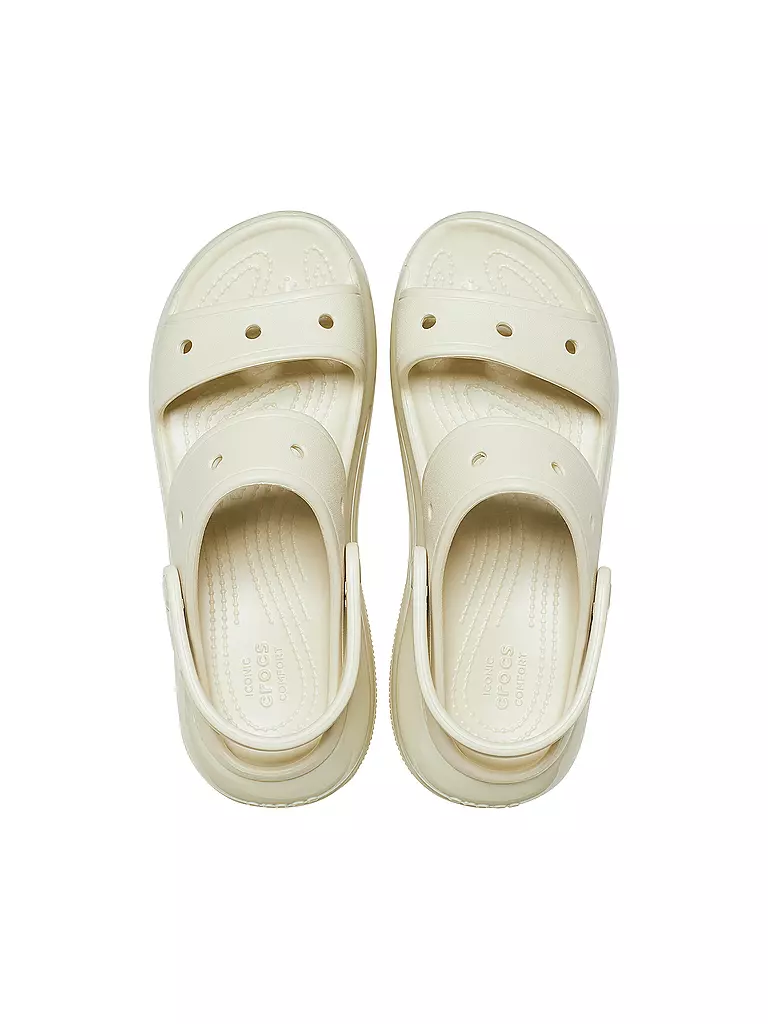 CROCS | Pantoletten MEGA CRUSH SANDAL | Crema